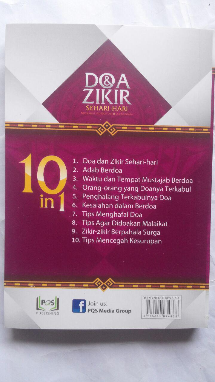 Buku Saku Doa Zikir Sehari-Hari Menurut Al-Quran As-Sunnah 20.000 15% 17.000 PQS Publishing DR. Sa'id bin Ali Al-Qahthani cover