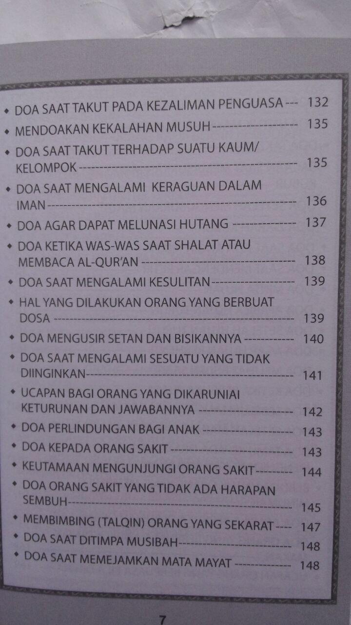 Buku Saku Doa Zikir Sehari-Hari Menurut Al-Quran As-Sunnah 20.000 15% 17.000 PQS Publishing DR. Sa'id bin Ali Al-Qahthani isi 2