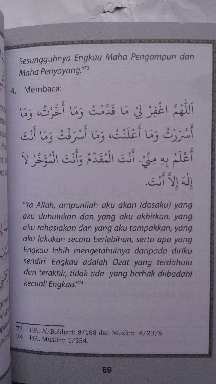 Buku Saku Doa Zikir Sehari-Hari Menurut Al-Quran As-Sunnah 20.000 15% 17.000 PQS Publishing DR. Sa'id bin Ali Al-Qahthani isi