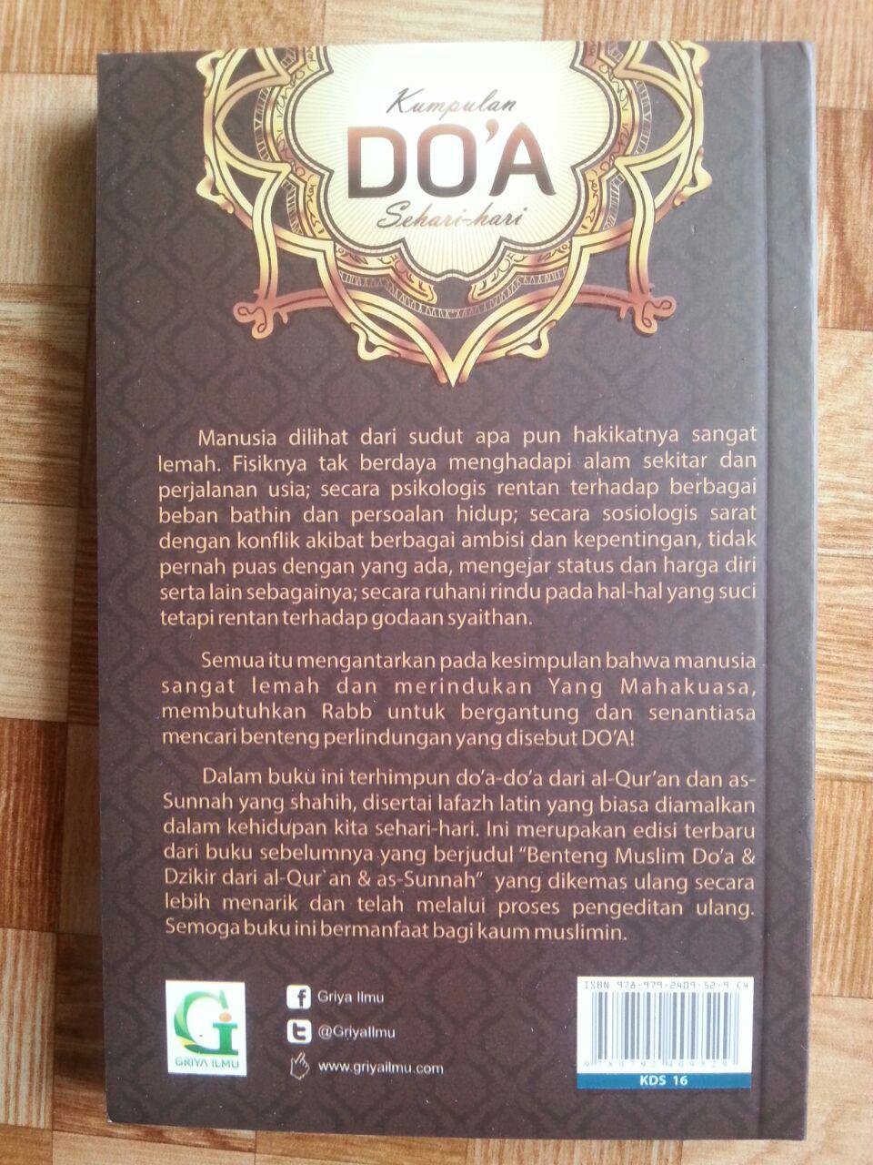 Buku Saku Hishnul Muslim Kumpulan Doa Sehari-Hari cover 2