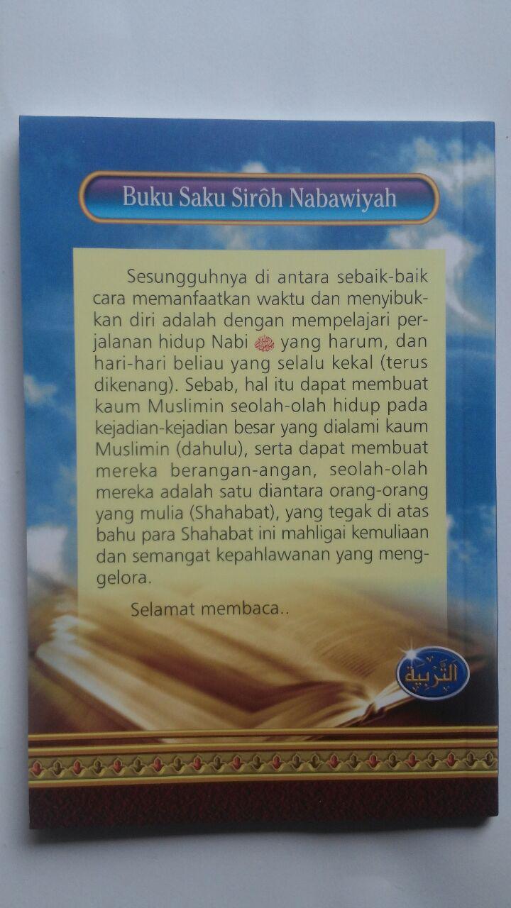 Buku Saku Siroh Nabawiyah Sketsa Singkat Sejarah Nabi 12.000 15% 10.200 Media Tarbiyah Tim Kajian Darul Wathan Saudi Arabia cover