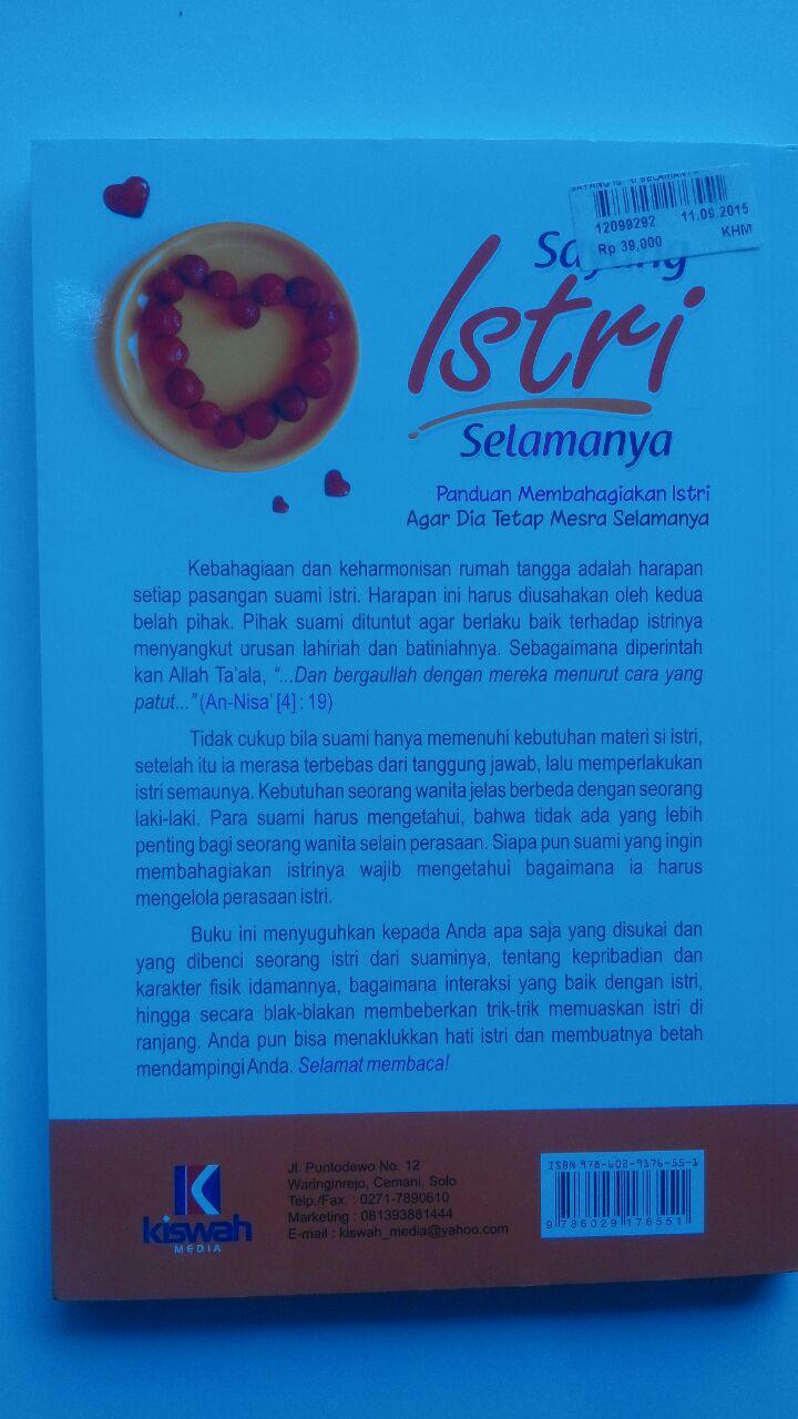 Buku Sayang Istri Selamanya 39.000 15% 33.150 Zam Zam cover 2