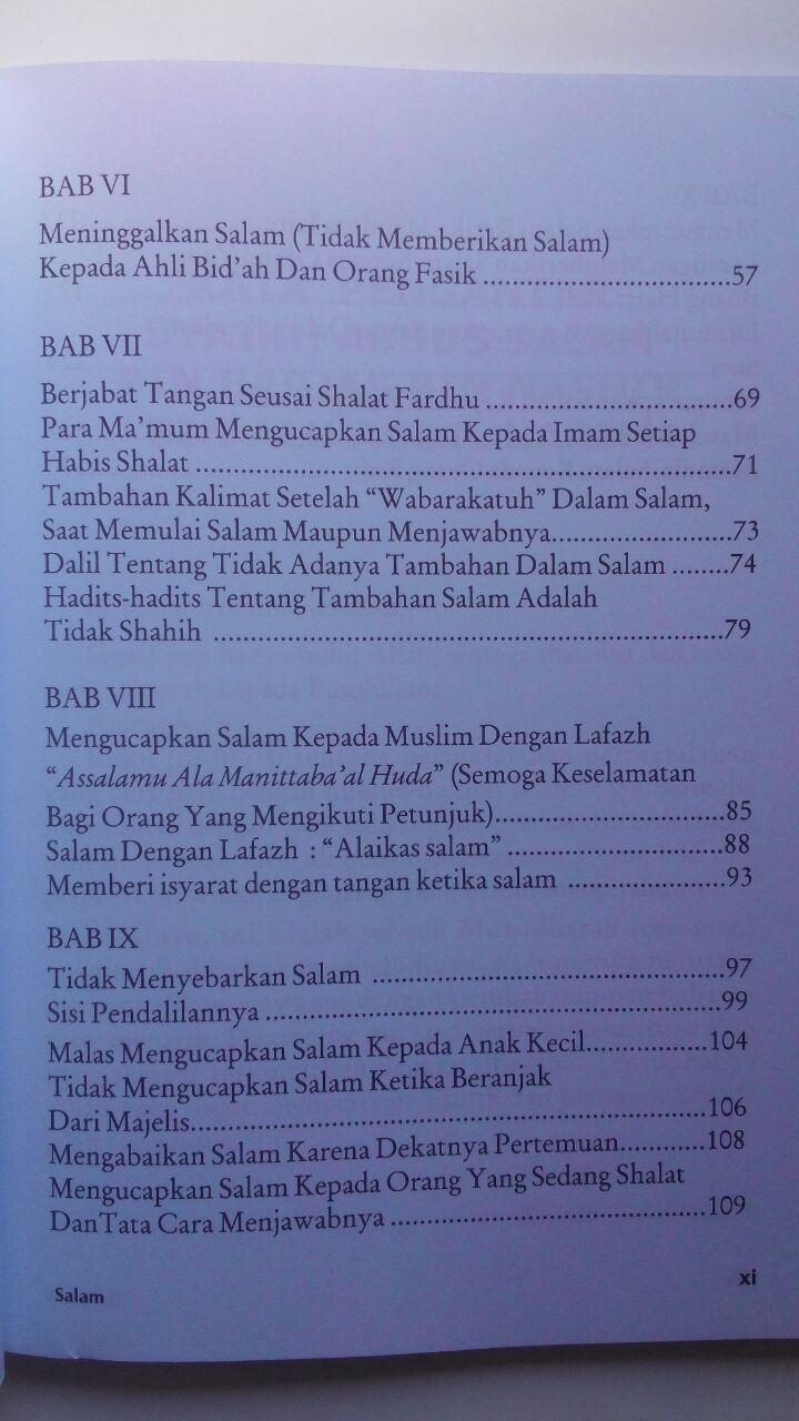 Buku Sebarkan Salam Kiat Mudah Menjaga Kasih Sayang Ukhuwah 33.000 15% 28.050 Khazanah Fawaid Abdussalam bin Barjas bin Nashir Alu Abdul Karim isi