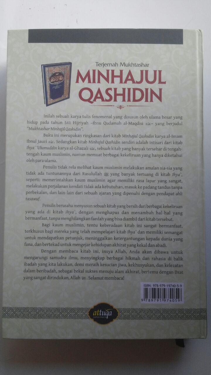 Buku Terjemah Mukhtashar Minhajul Qashidin 145.000 15% 123.250 Attuqa Ibnu Qudamah Al-Maqdisi cover