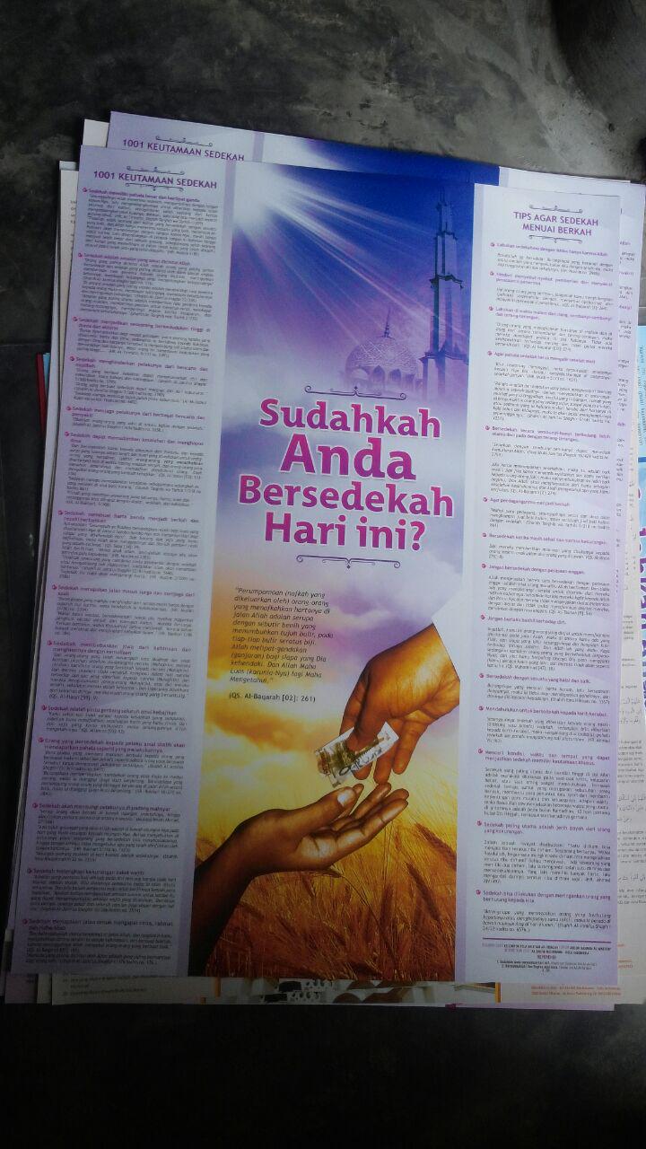 Poster Sudahkah Anda Bersedekah Hari Ini 15.000 15% 12.750 Granada Mediatama 2