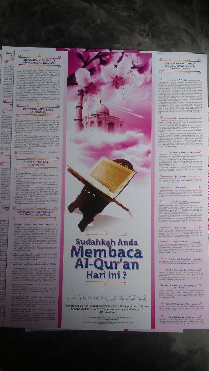 Poster Sudahkah Anda Membaca Al-Quran Hari Ini 15.000 15% 12.750 Granada Mediatama 2