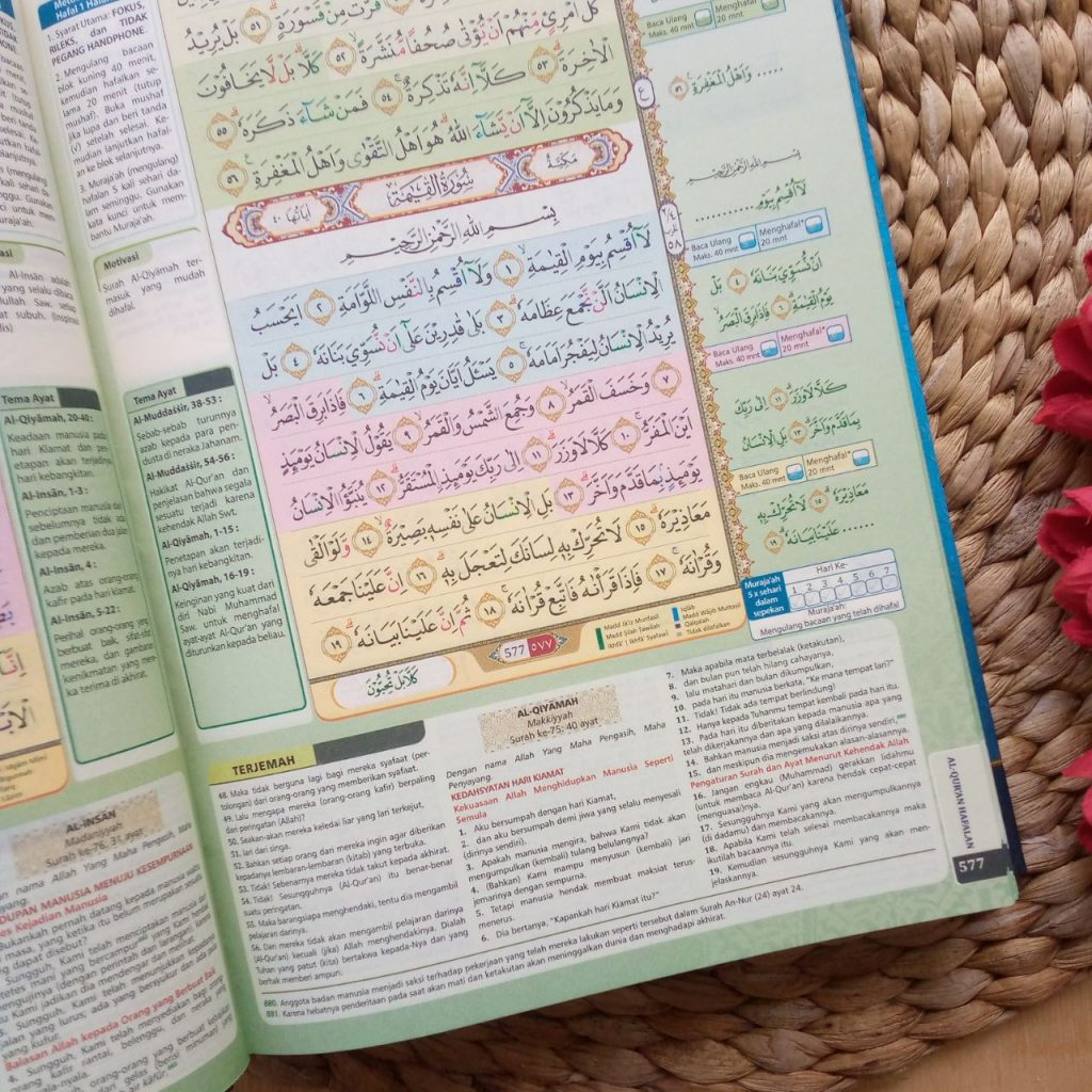 Al-Qur'an Hafalan Mudah Terjemah Tajwid Warna Al-Hufaz A5