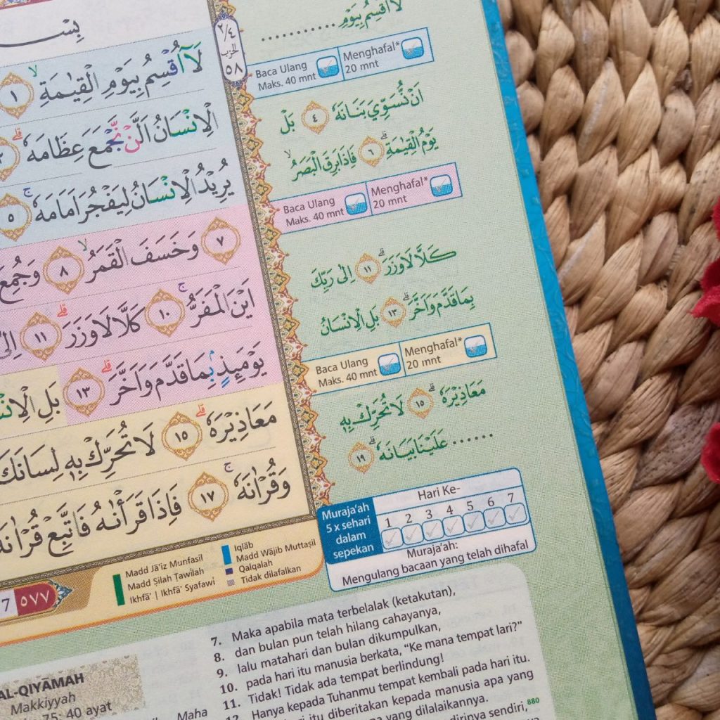 Al-Qur'an Hafalan Mudah Terjemah Tajwid Warna Al-Hufaz A5