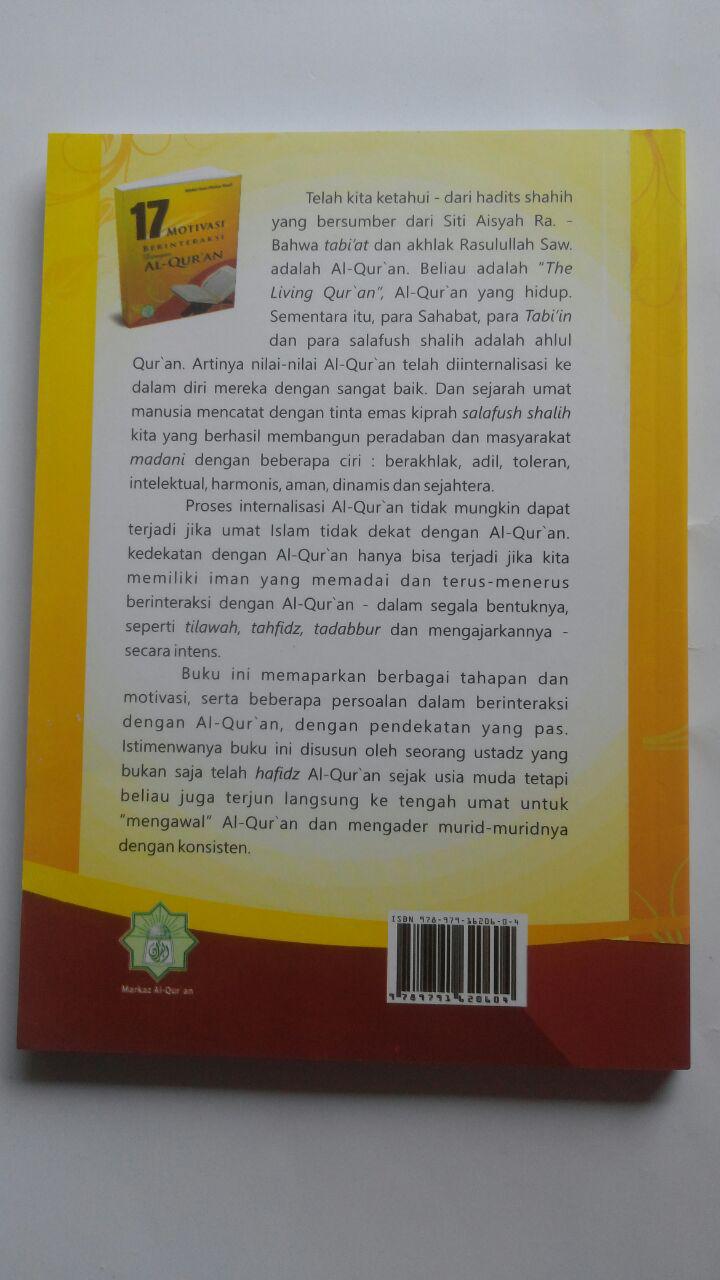 Buku 17 Motivasi Berinteraksi Dengan Al-Qur'an 45.000 15% 38.250 Markaz Al-Quran Abdul Aziz Abdur Rauf cover