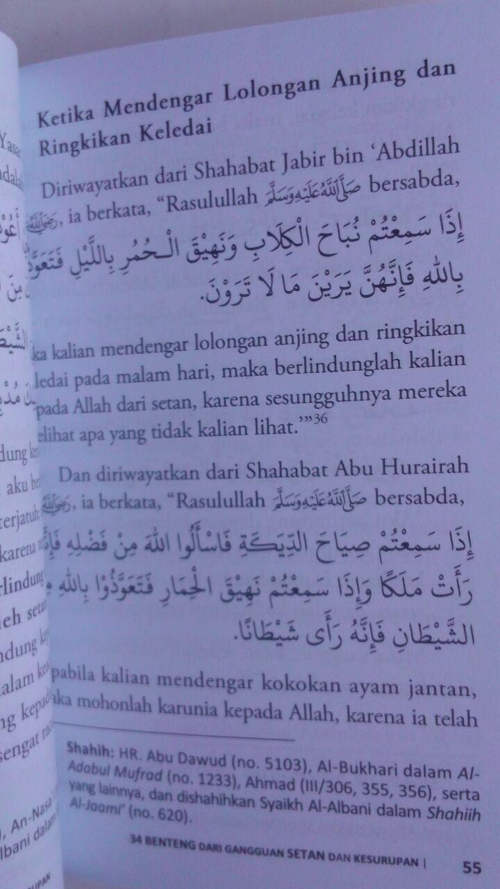 Buku 34 Benteng Dari Gangguan Setan Dan Kesurupan 16.000 15% 13.600 Darulkutub Abdul Hadi bin Hasan Wahbi isi 3