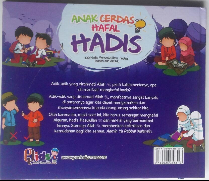 Buku Anak Cerdas Hafal Hadis 100 Hadits Menuntut Ilmu Dll 90.000 20% 72.000 Perisai Quran Tim Perisai Quran cover