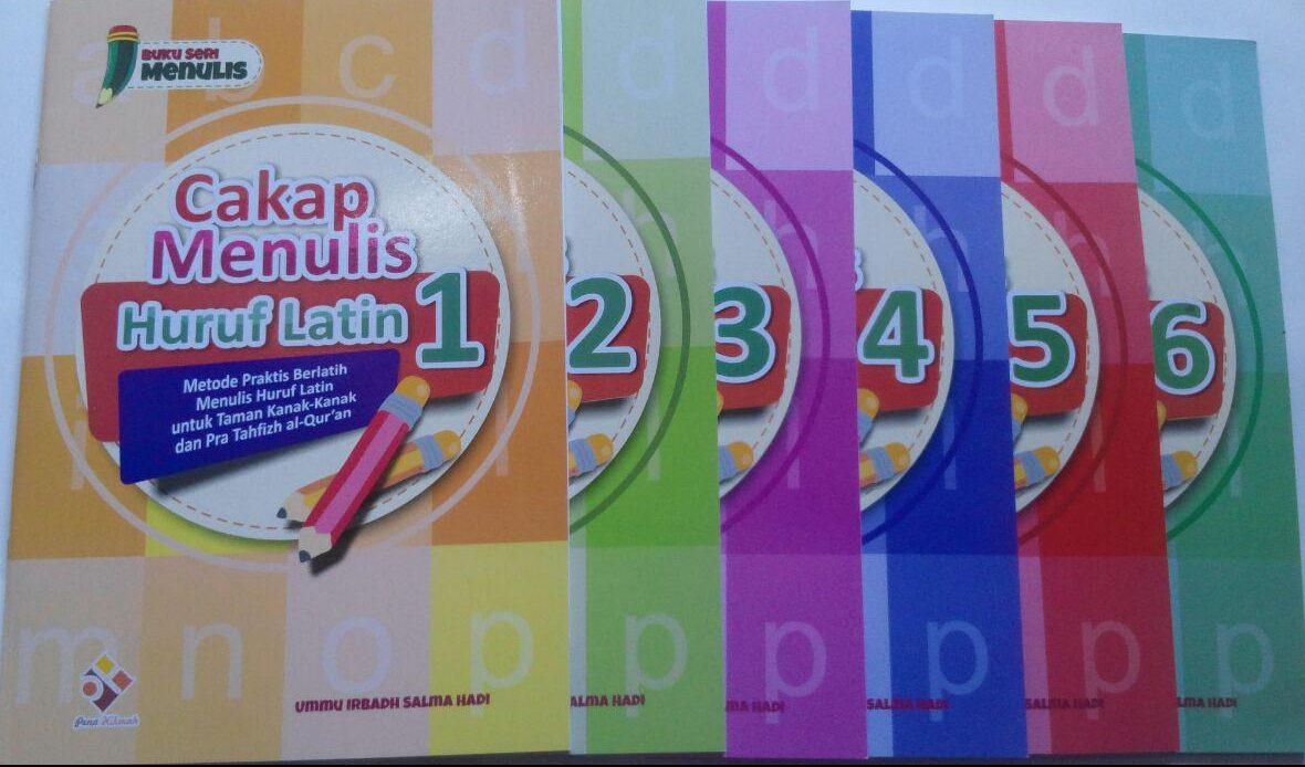 Buku Cakap Menulis Huruf Latin 1 Set 6 Jilid 57.000 10% 51.300 Pena Hikmah Ummu Irbadh Salma Hadi cover 5