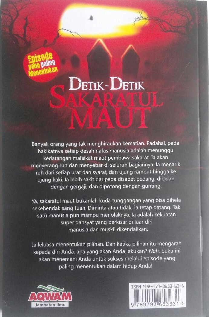 Buku Detik-Detik Sakaratul Maut Episode Paling Menentukan 35.000 15% 29.750 Aqwam Shalahudin As-Said cover