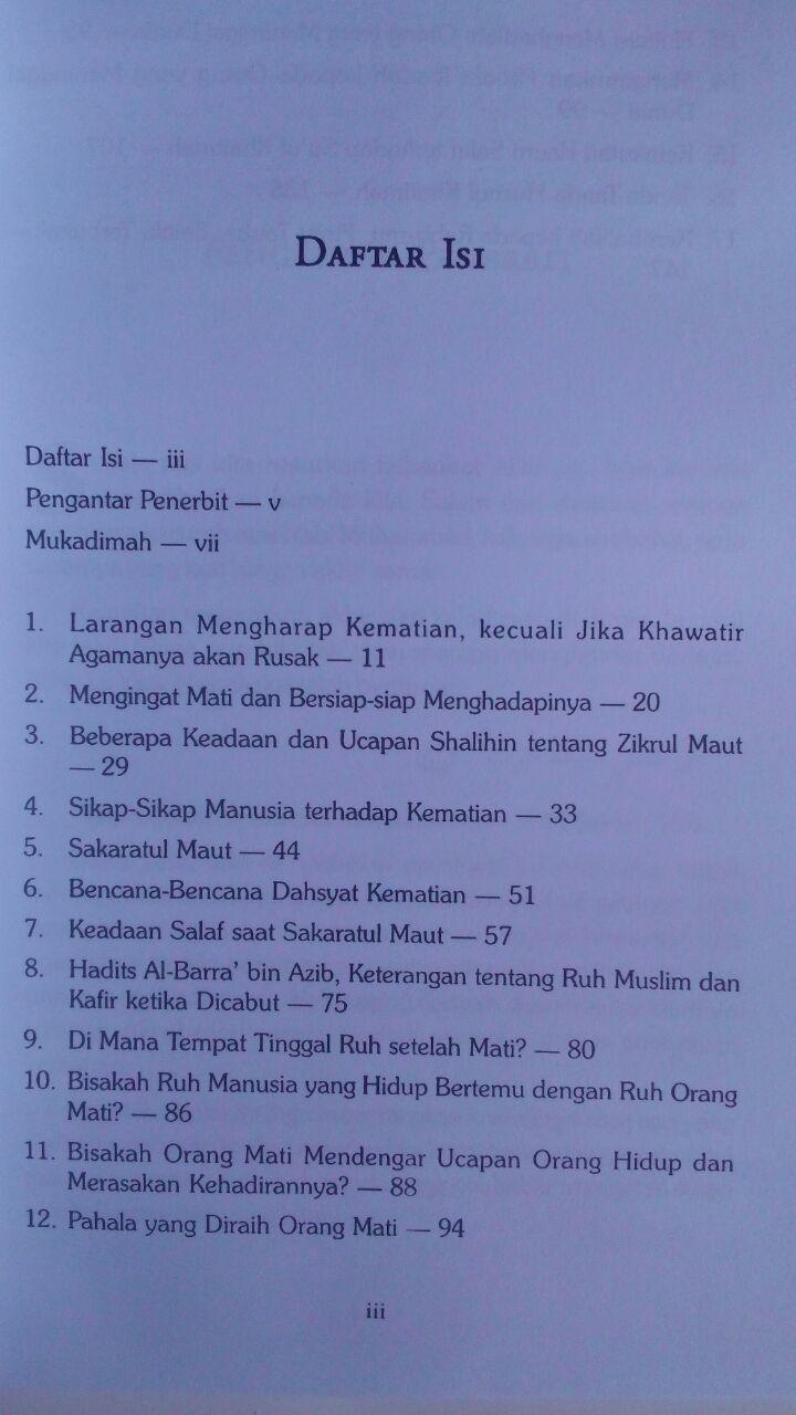 Buku Detik-Detik Sakaratul Maut Episode Paling Menentukan 35.000 15% 29.750 Aqwam Shalahudin As-Said isi 2