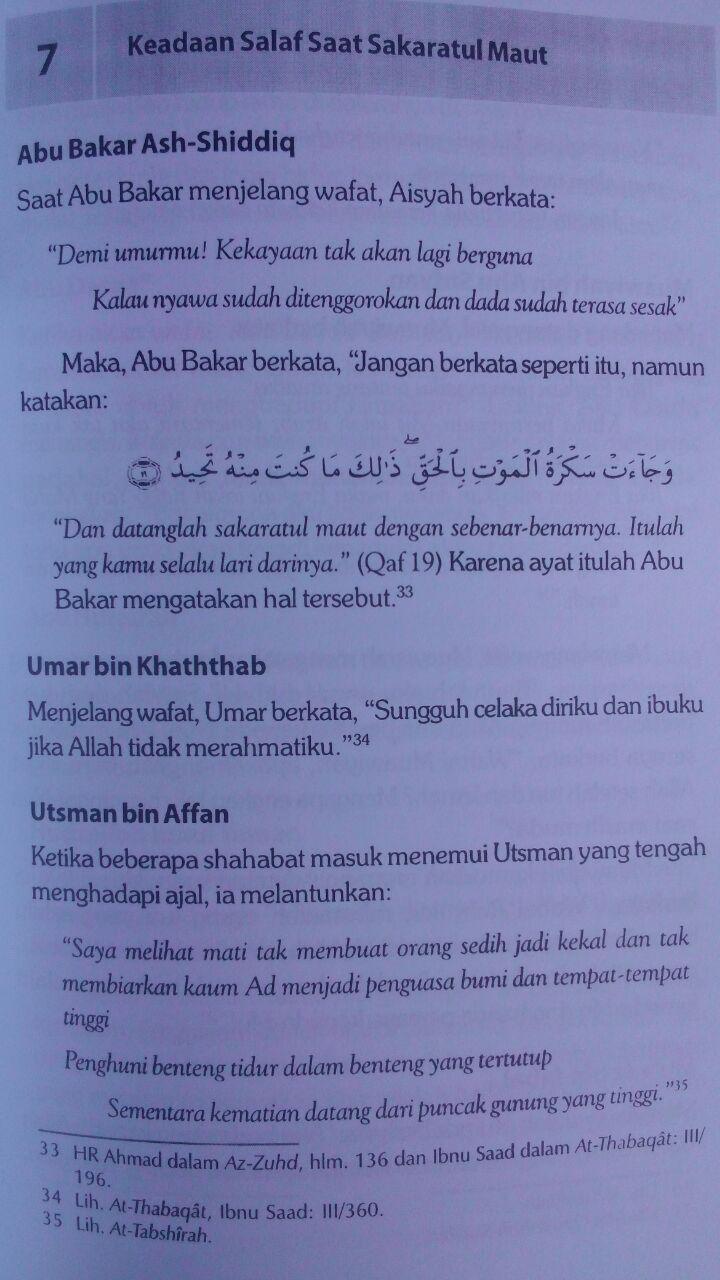 Buku Detik-Detik Sakaratul Maut Episode Paling Menentukan 35.000 15% 29.750 Aqwam Shalahudin As-Said isi 3