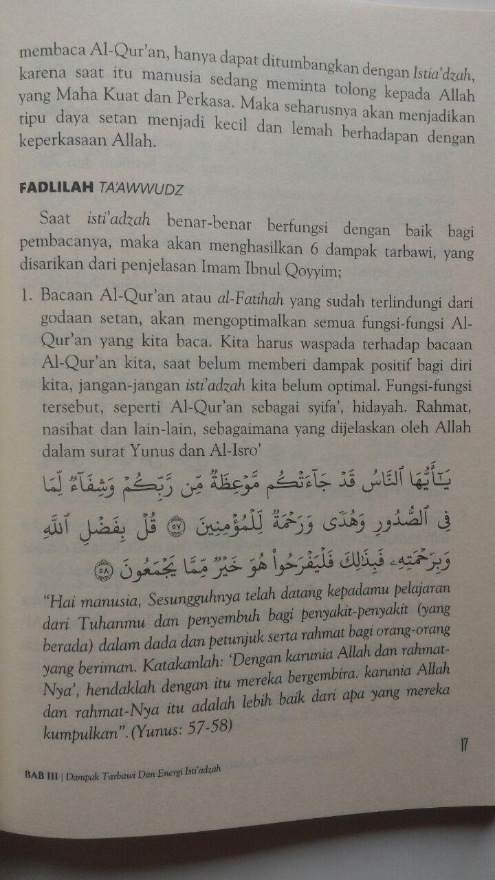 Buku Energi Al-Fatihah Sudahkah Kita Merasakannya 45.000 15% 38.250 Markaz Al-Quran Abdul Aziz Abdur Rauf isi 3
