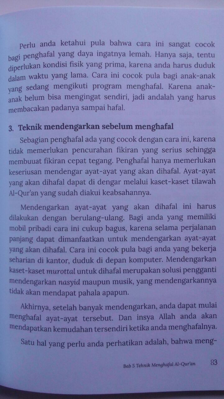 Buku Kiat Sukses Menjadi Hafidz Al-Quran Daiyah 45.000 15% 38.250 Markaz Al-Quran Abdul Aziz Abdur Rauf isi 3