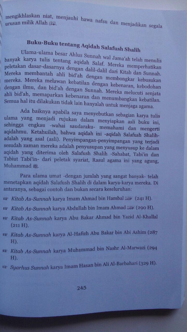 Buku Mukhtashar Aqidah Islam Aqidah Ahlus Sunnah 89.000 20% 71.200 Pustaka Elba Abdullah bin Abdul Hamid, Muhammad bin Ibrahim Al-Hamd isi 3