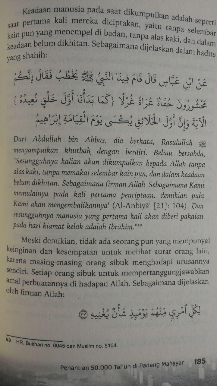 Buku Perjalanan Ke Akhirat 50.000 20% 40.000 Granada Mediatama Abu Fatiah Al Adnani isi 3