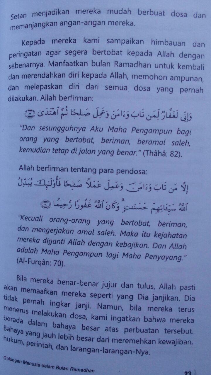 Buku Puasa Tapi Keliru Kesalahan Yang Sering Terjadi 25.000 15% 21.250 Aqwam Abdul Aziz As-Sadhan isi 3