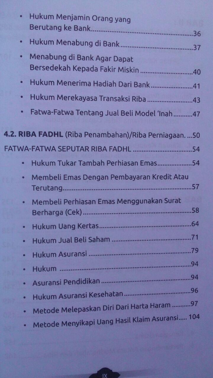 Buku Riba & Tinjauan Kritis Perbankan Syariah 50.000 20% 40.000 Pustaka Al-Furqon Muhammad Arifin Badri isi 2