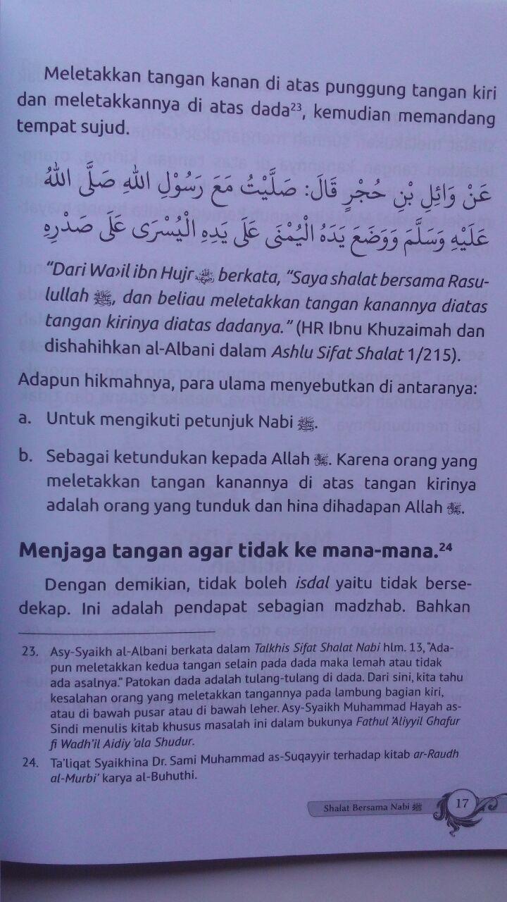 Buku Shalat Bersama Nabi Dilengkapi Ilustrasi Gambar 20.000 15% 17.000 Pustaka Al-Furqon Abu Ubaidah Yusuf bin Mukhtar As-Sidawi isi 3