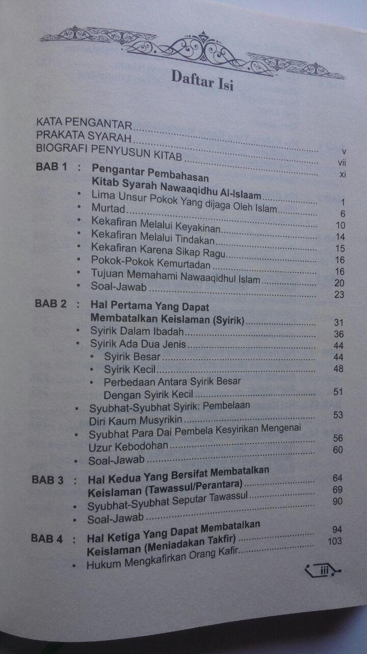 Buku Syarah Nawaaqidhul Islam 10 Perusak Pembatal Keislaman 80.000 20% 64.000 Akbar Media Muhammad bin Abdul Wahhab isi 2