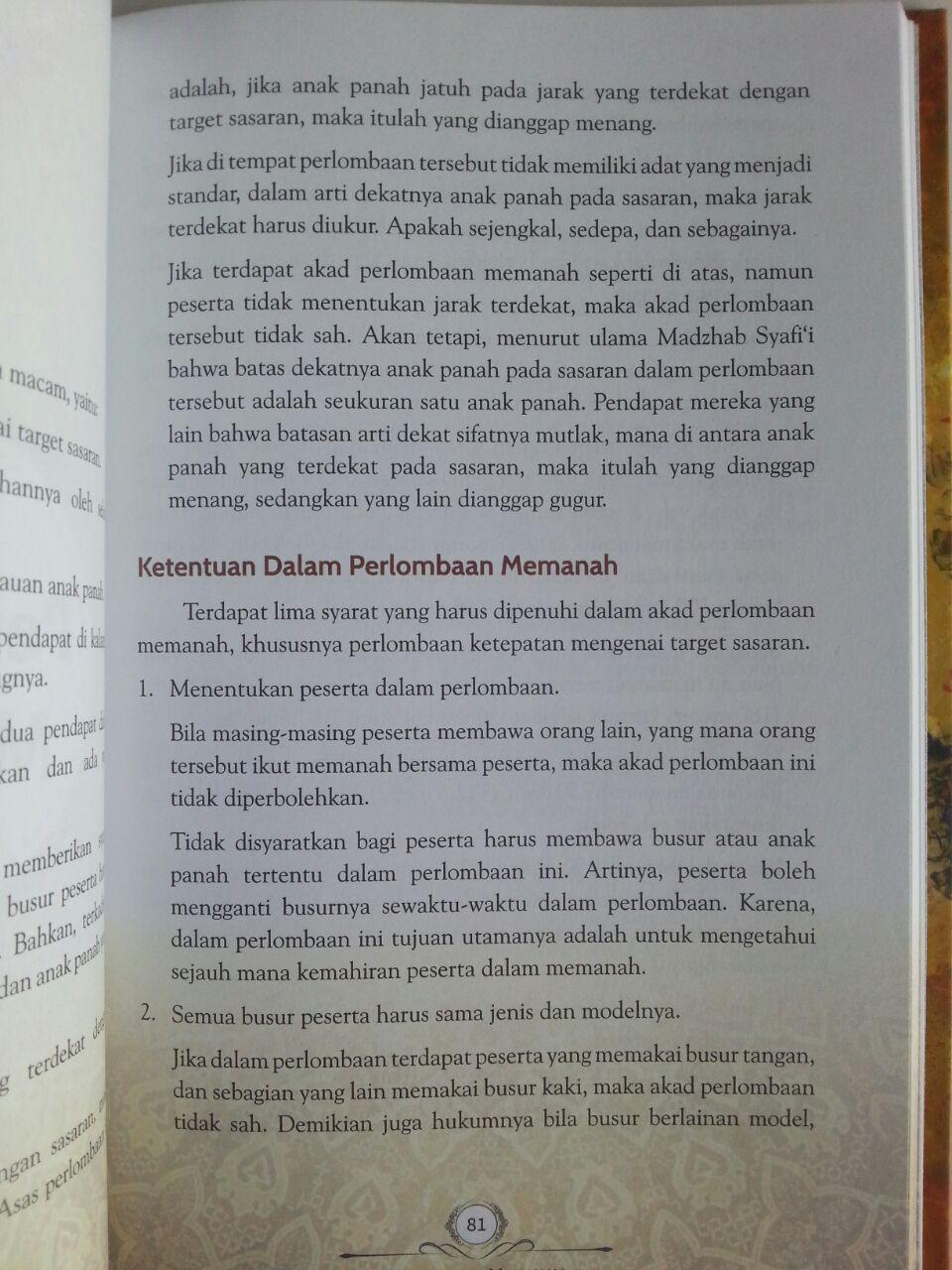 Buku Teknik Memanah Dalam Islam Dan Ketangkasan Lain Bergambar isi 4
