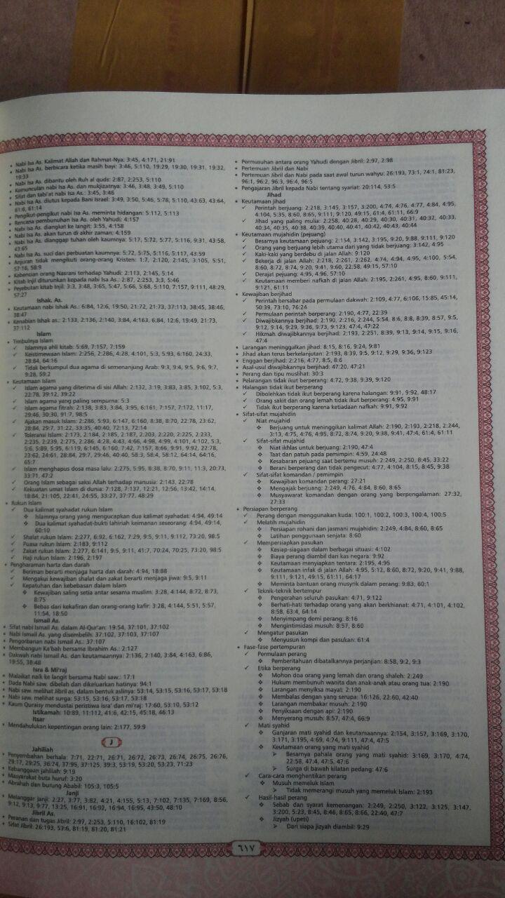 AQ154 Al-Quran Al-Hijr Terjemah Perkata Dua Warna Transliterasi A5 76.000 15% 64.600 Cordoba isi