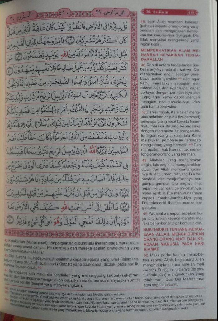 AQ157 Al-Qur'an Mushaf Al-Kamil Dan Terjemahnya A6 38.000 15% 32.300 Darus Sunnah isi 2