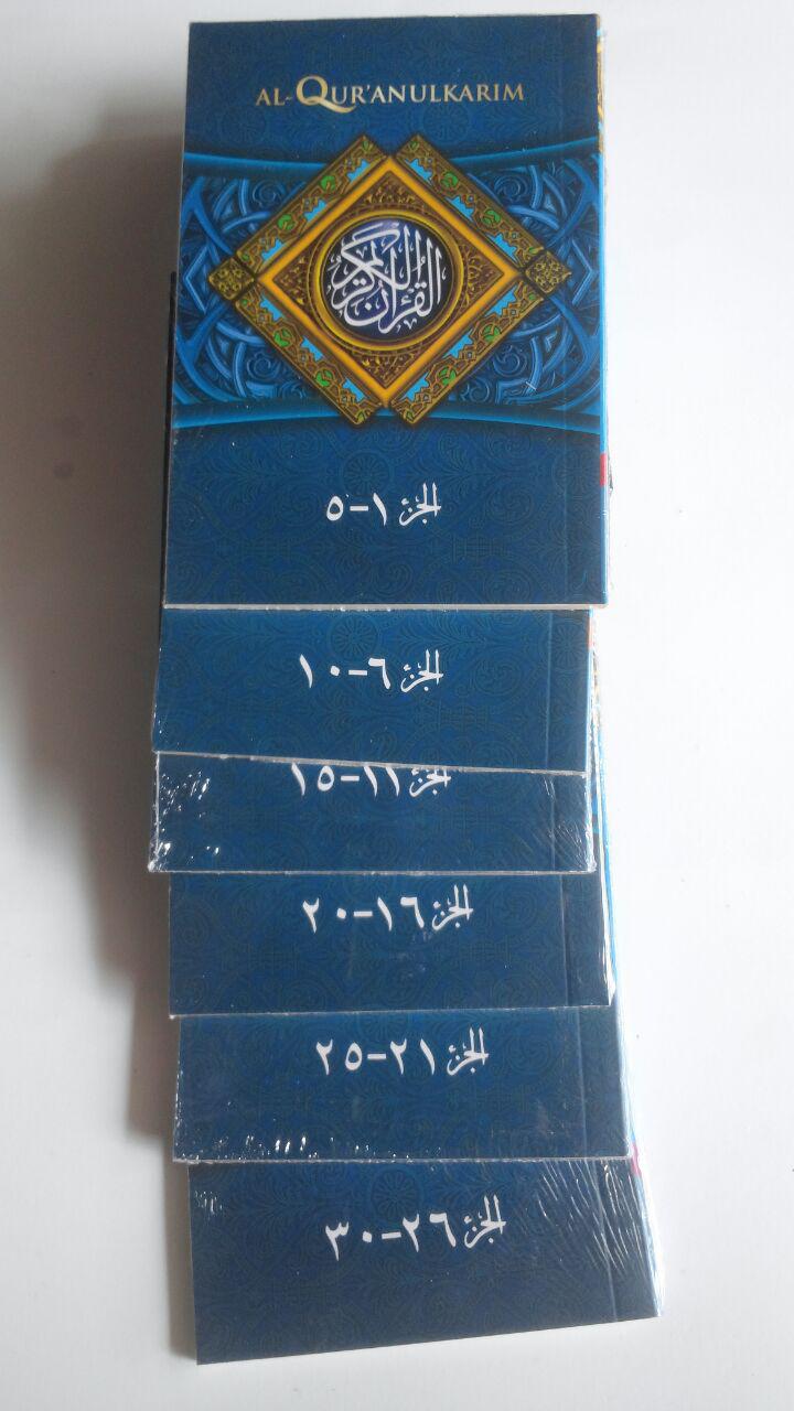 Al-Qur'an Saku Tilawah Tipe Mina Per 5 Juz 69,000 15% 58,650 Sygma Publishing cover
