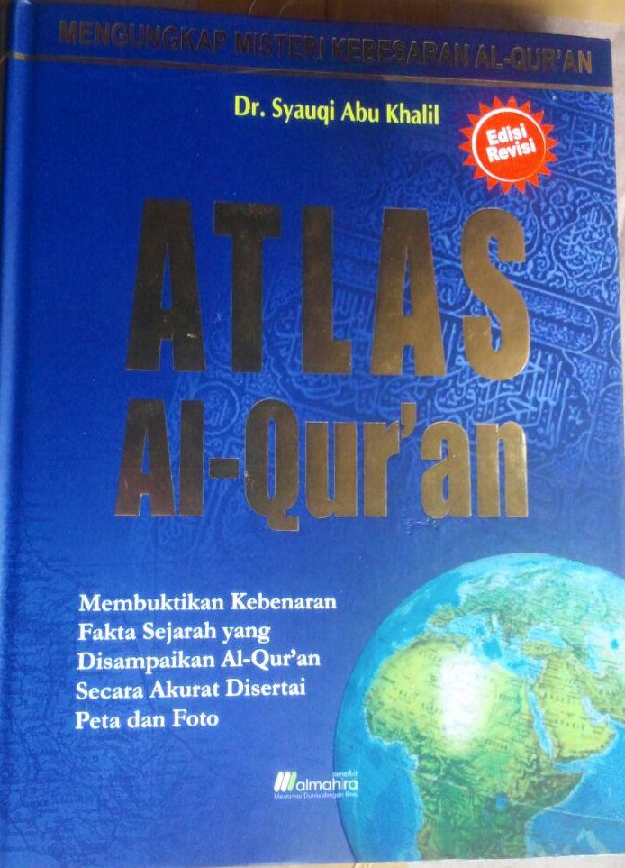 BK2967 Buku Atlas Al-Qur'an 250.000 15% 212.500 Almahira Syauqi Abu Kholil cover 2