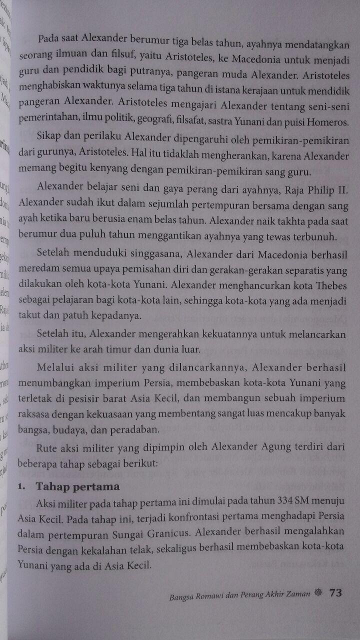 Buku Bangsa Romawi Dan Perang Akhir Zaman 58.000 20% 46.400 Pustaka Al-Kautsar Manshur Abdul Hakim isi 3