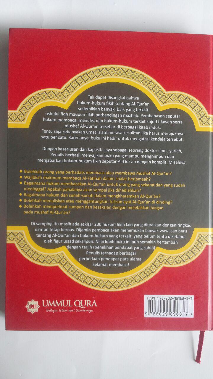 Buku Hukum Fikih Seputar Al-Qur'an 200 Persoalan Khilafiyah 59.000 20% 47.200 Ummul Qura Ahmad Salim cover