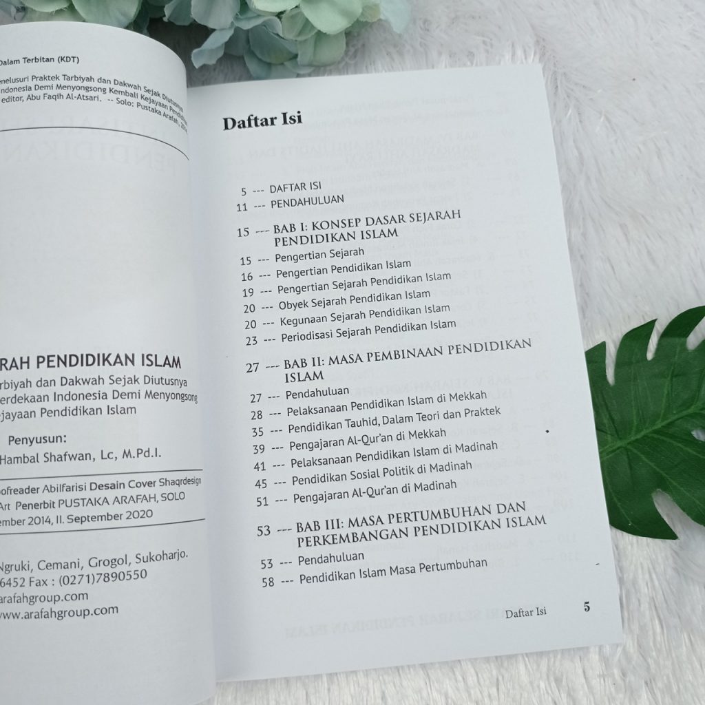 Buku Intisari Sejarah Pendidikan Islam