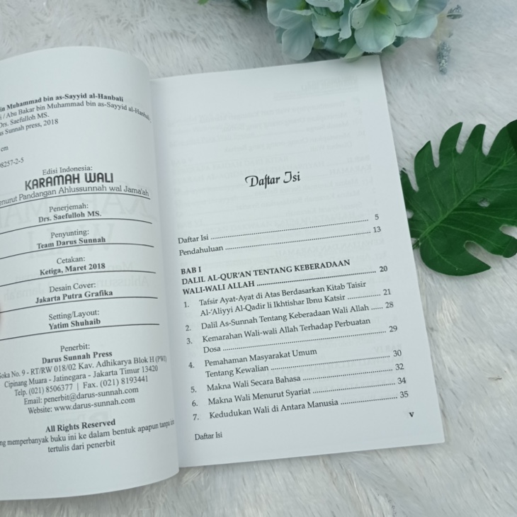 Buku Karamah Wali Menurut Pandangan Ahlussunnah Wal Jamaah