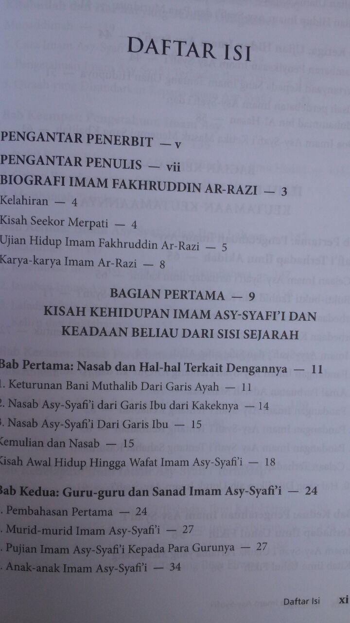 Buku Manaqib Imam As-Syafi'i 72.000 20% 57.600 Pustaka Al-Kautsar Imam Fakhruddin Ar-Razi isi 2