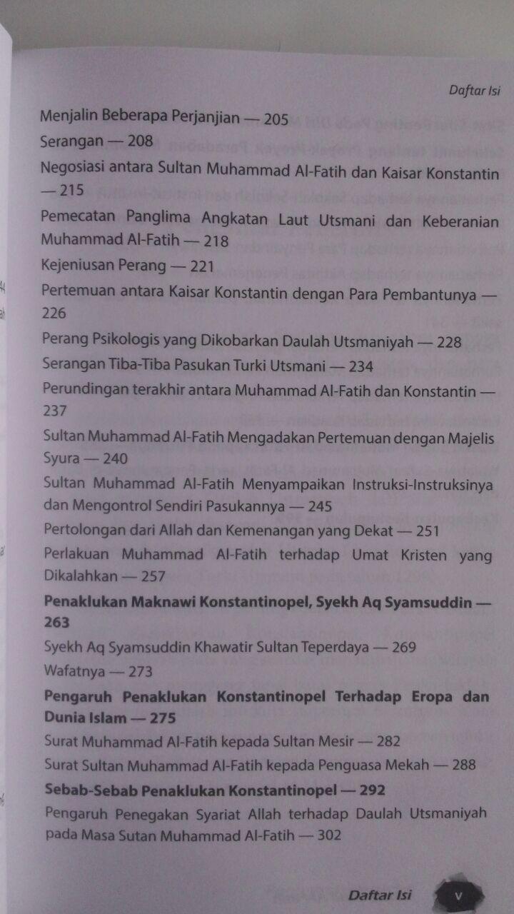 Buku Muhammad Al-Fatih Sang Penakluk Yang Diramalkan 69.000 20% 55.200 Aqwam Ali Muhammad Ash-Shallabi isi
