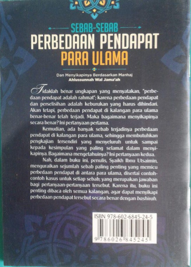 Buku Saku Sebab-Sebab Perbedaan Pendapat Para Ulama 7.000 15% 5.950 Darul Haq Muhammad bin Shalih Al-Utsaimin cover