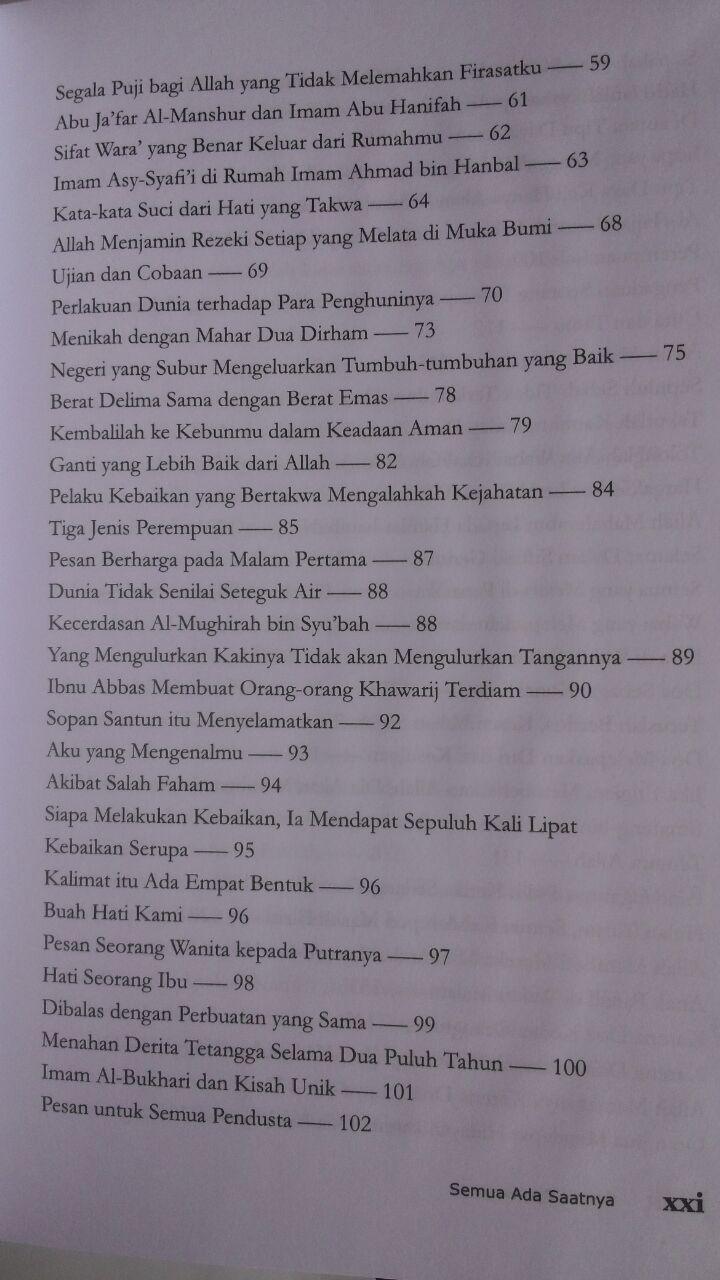 Buku Semua Ada Saatnya Seni Menikmati Hidup Lebih Seimbang 85.000 20% 68.000 Pustaka Al-Kautsar Mahmud Al-Mishri isi