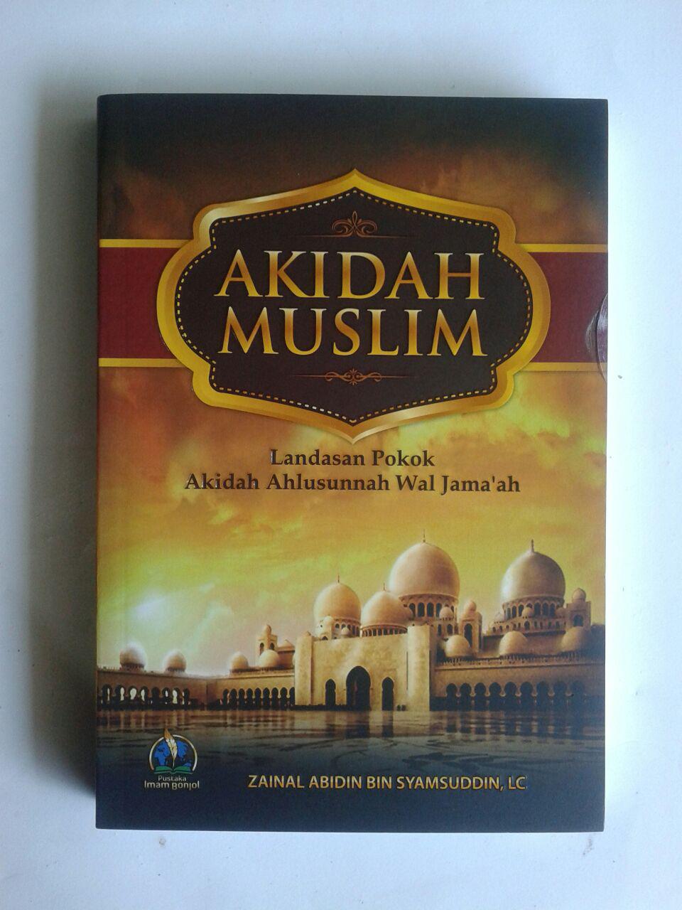 Buku Akidah Muslim Landasan Pokok Akidah Ahlussunnah cover 2