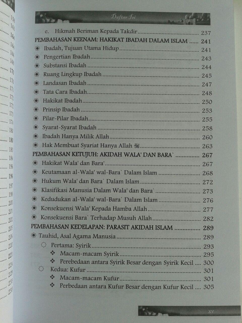 Buku Akidah Muslim Landasan Pokok Akidah Ahlussunnah isi 3
