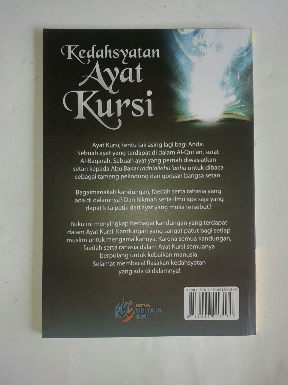 Buku Kedahsyatan Ayat Kursi Menguak Misteri Tersembunyi cover