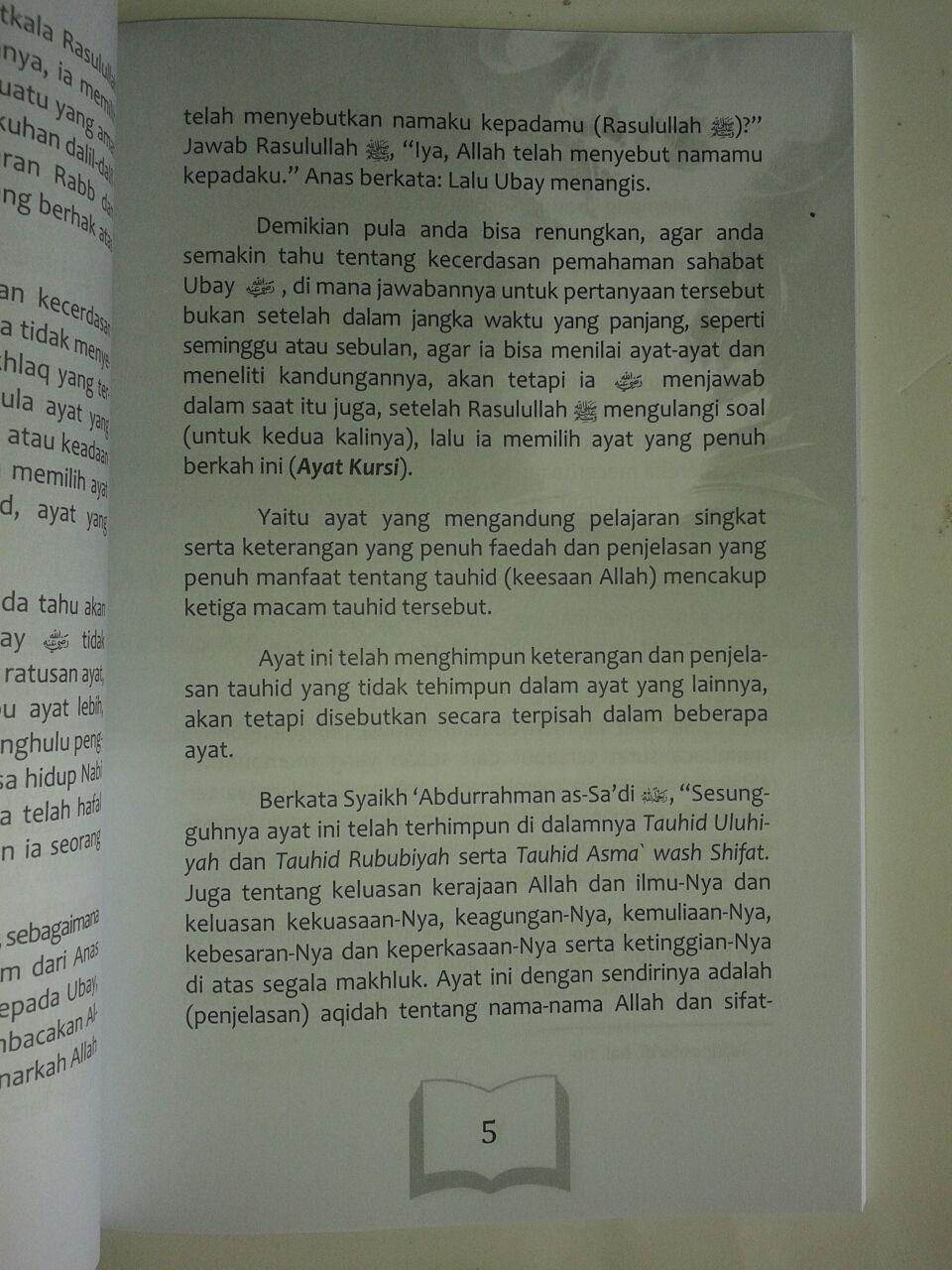 Buku Kedahsyatan Ayat Kursi Menguak Misteri Tersembunyi isi 2