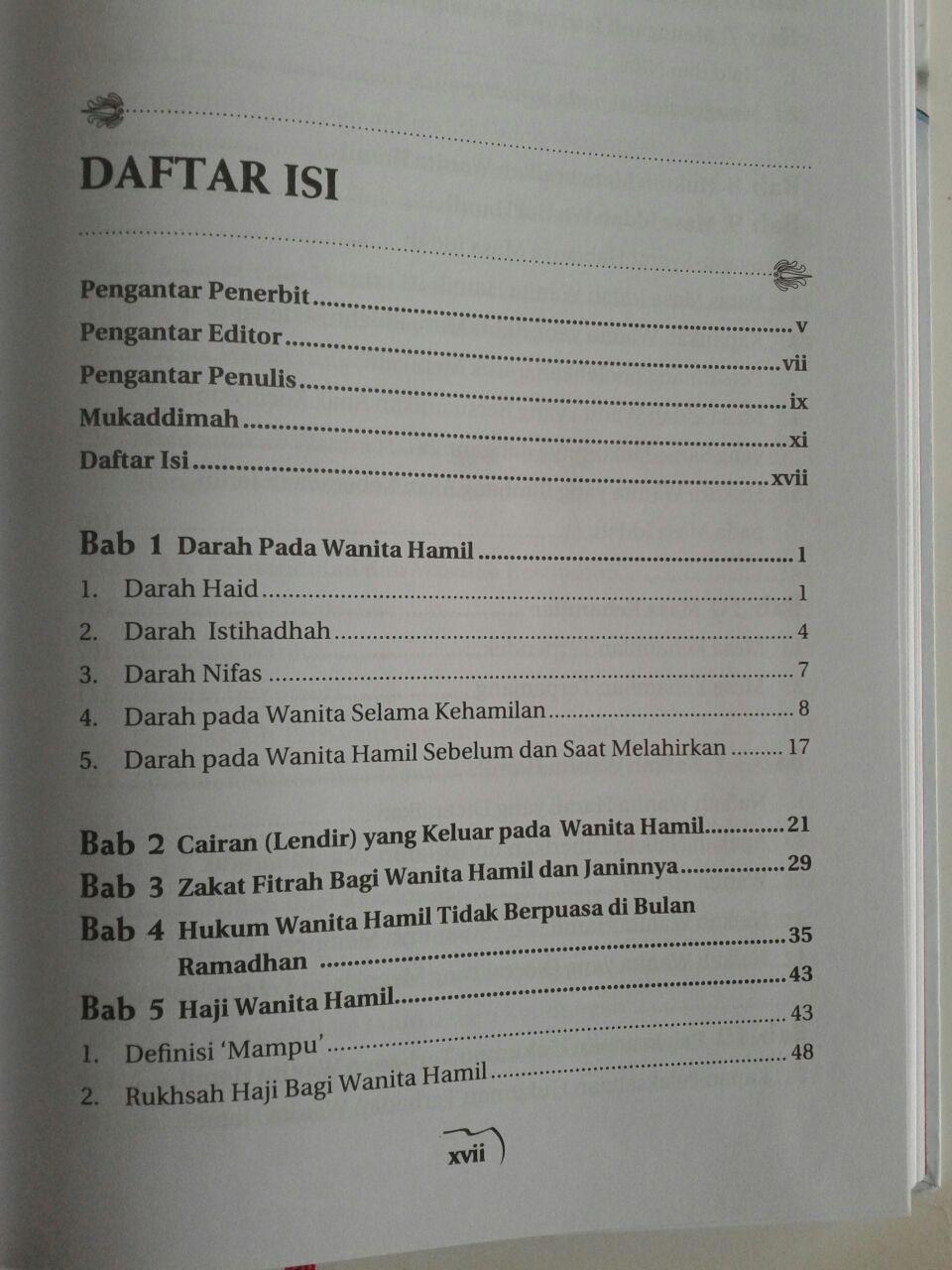 Buku Panduan Wanita Hamil Dalam Perspektif Fikih Dan Medis isi