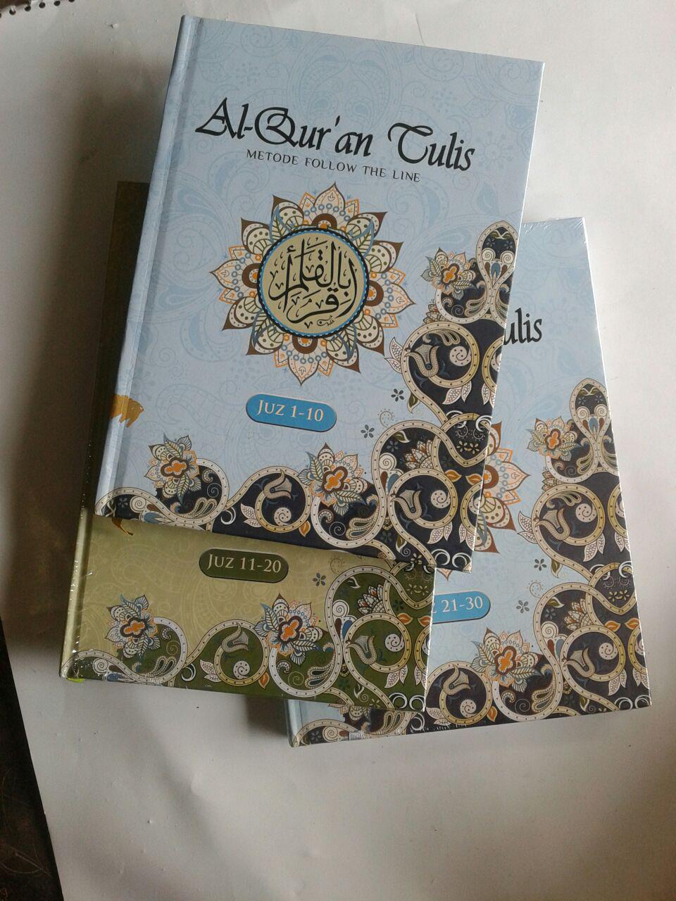Al-Qur'an Tulis Metode Follow The Line 1 Set 3 Jilid cover 3