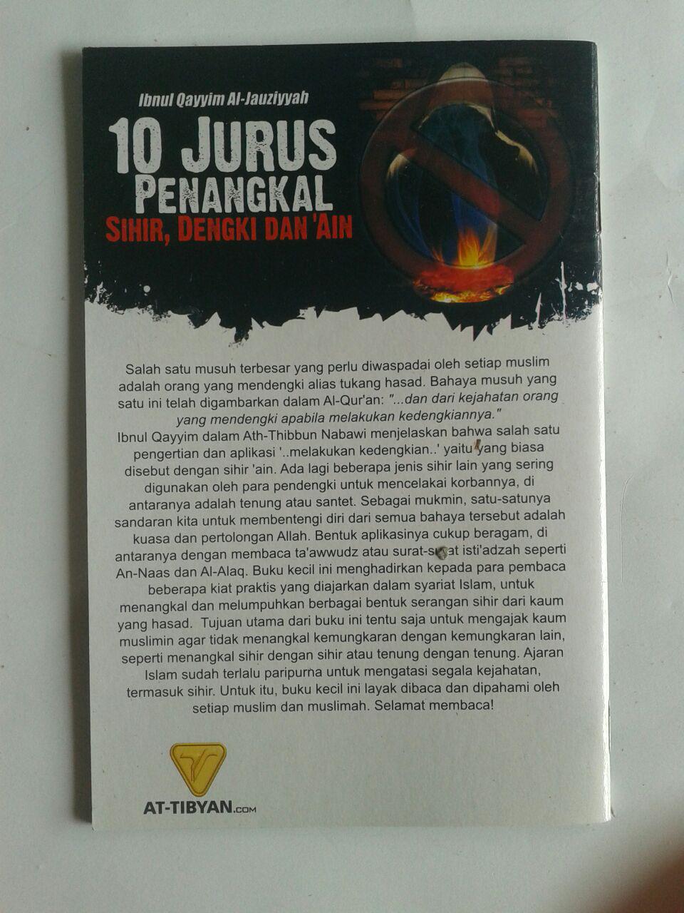 Buku 10 Jurus Penangkal Sihir Dengki Dan Ain cover