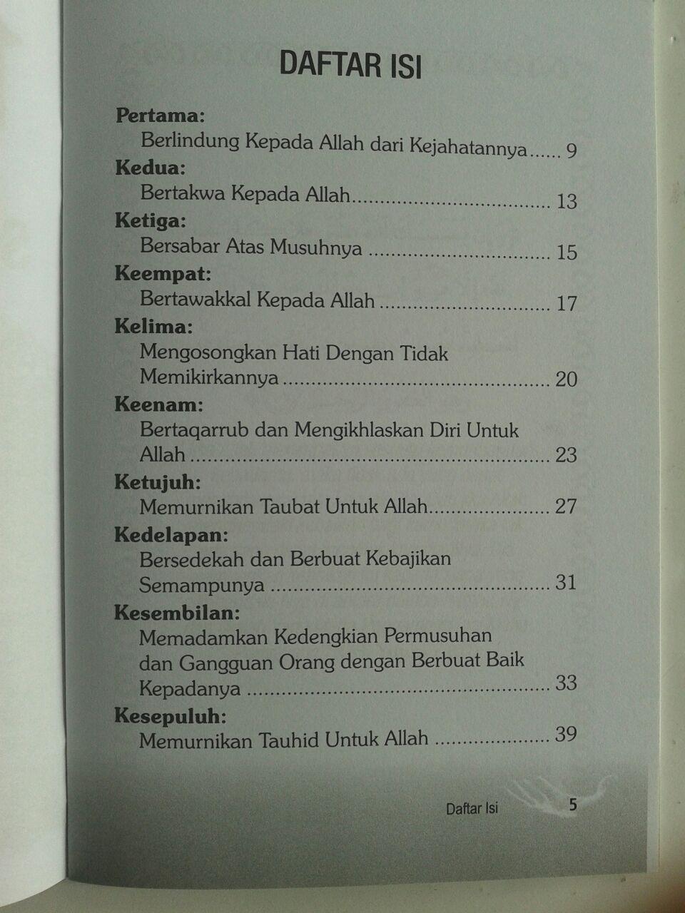 Buku 10 Jurus Penangkal Sihir Dengki Dan Ain isi 3