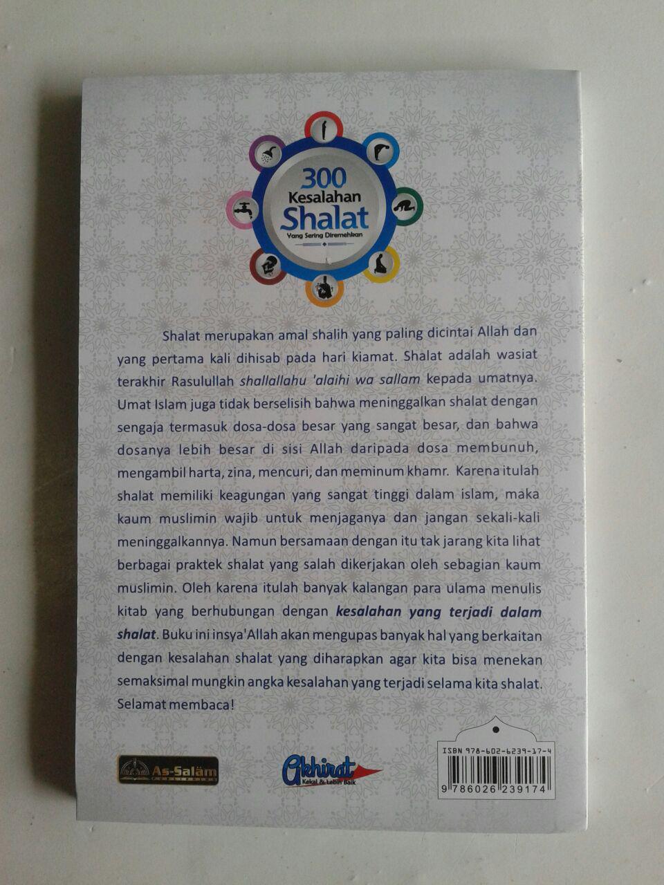 Buku 300 Kesalahan Shalat Yang Sering Diremehkan cover