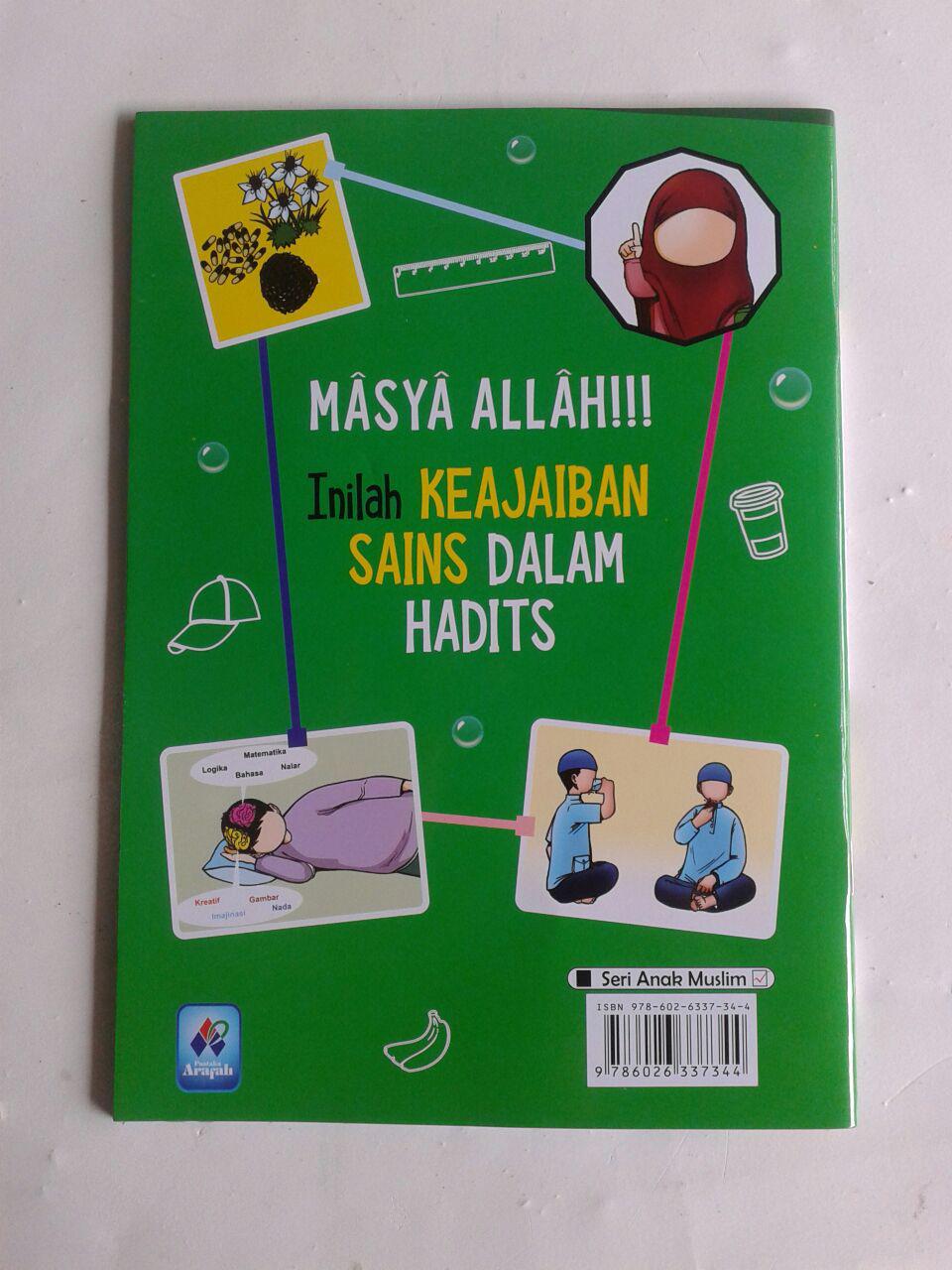 Buku Anak Masya Allah Inilah Keajaiban Sains Dalam Hadits cover